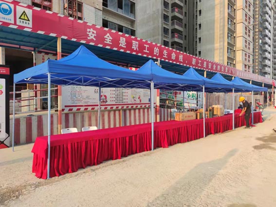 戶外活動策劃帳篷出租，專業(yè)背景板搭建速度快