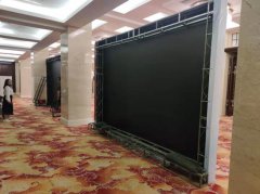 從背景板搭建制作圖片，看出卡藍(lán)廣告公司專業(yè)