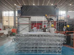 區(qū)別是否專業(yè)廣州年會背景板舞臺搭建布置